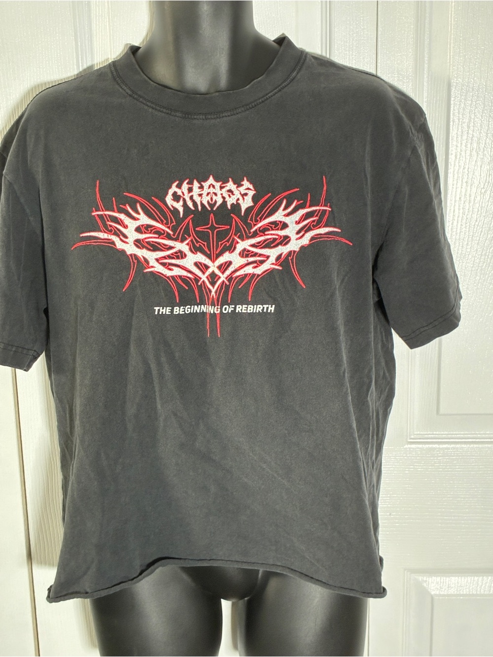 PacSun Chaos Cropped T Shirt